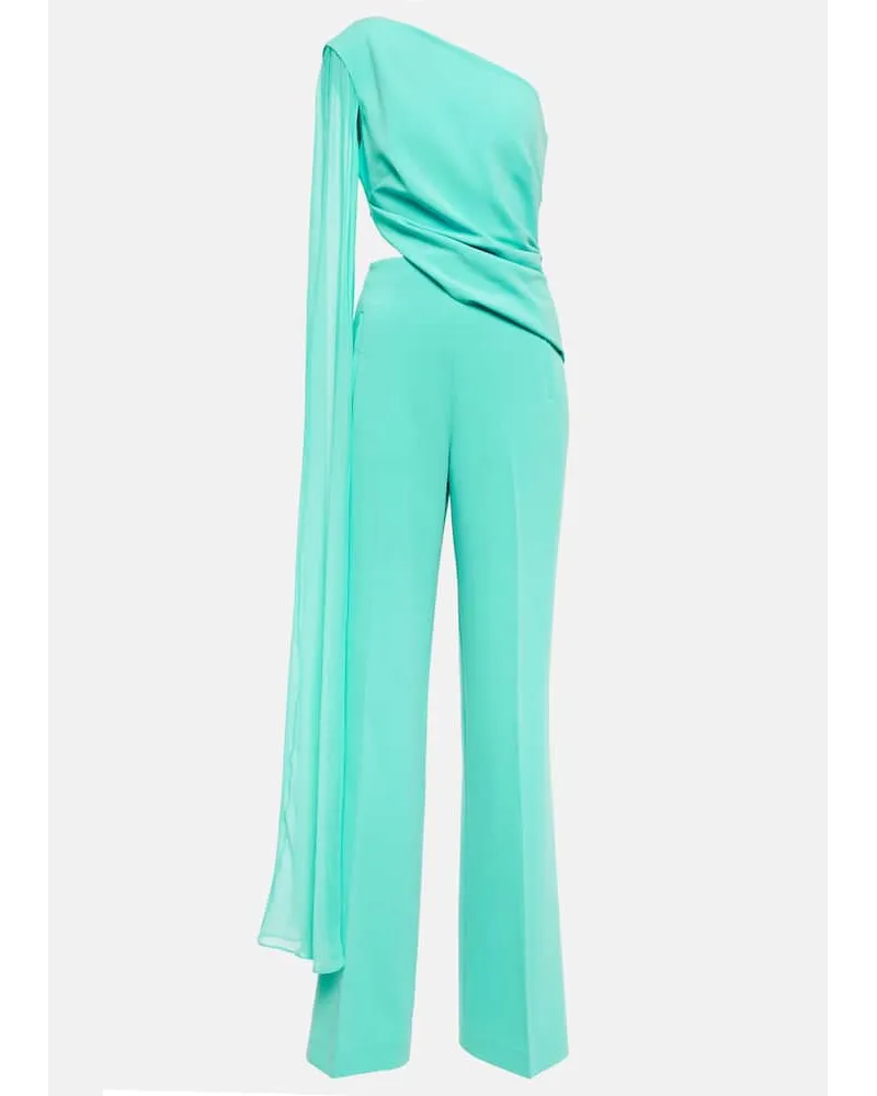 Roland Mouret Jumpsuit aus Cady Blau