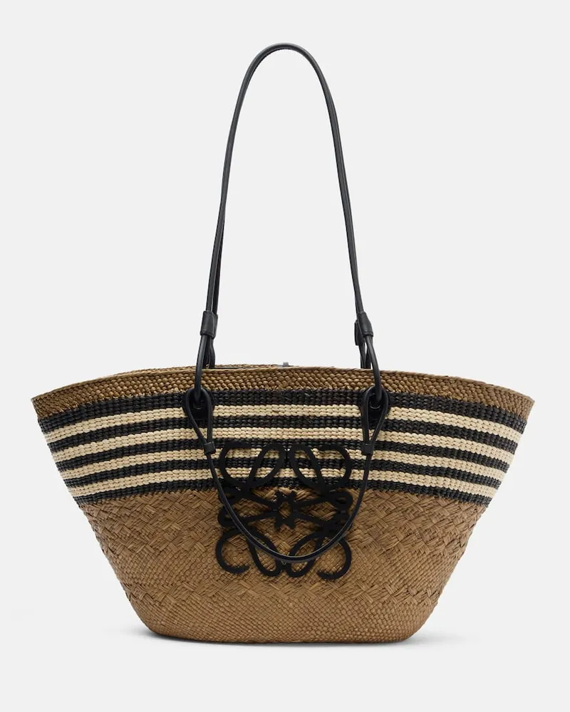 Loewe Paula's Ibiza Tote Anagram Medium Grün