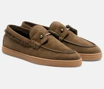 Slip-Ons Chambeliboat aus Veloursleder