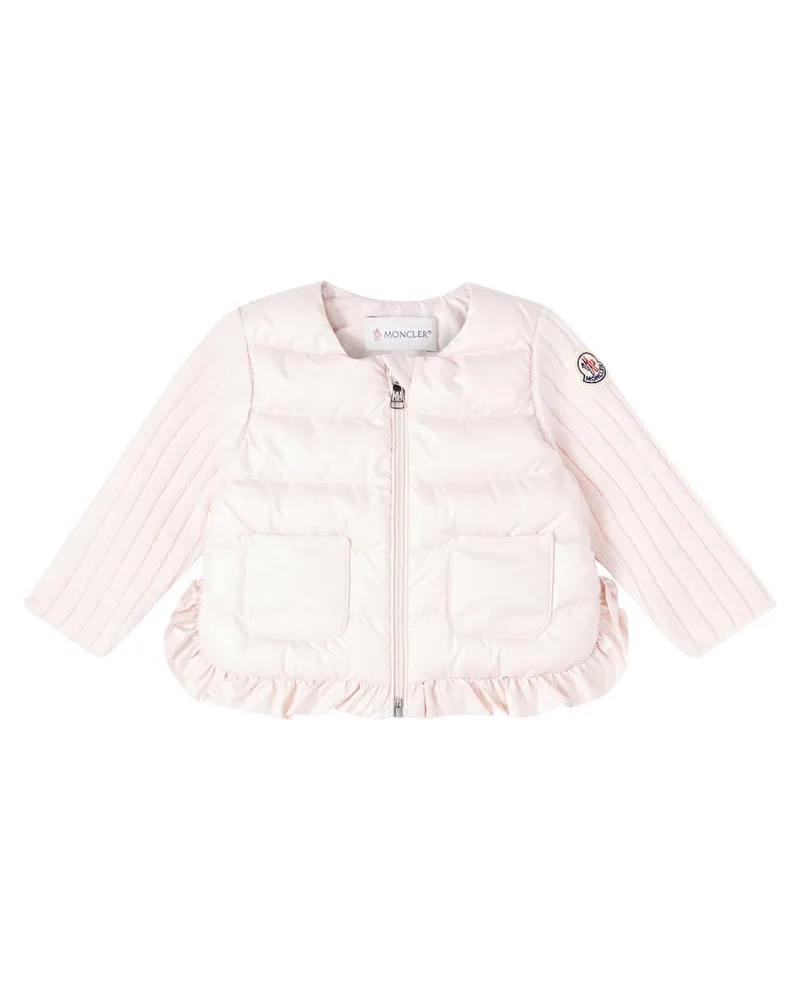 Moncler Baby Daunenjacke Rosa
