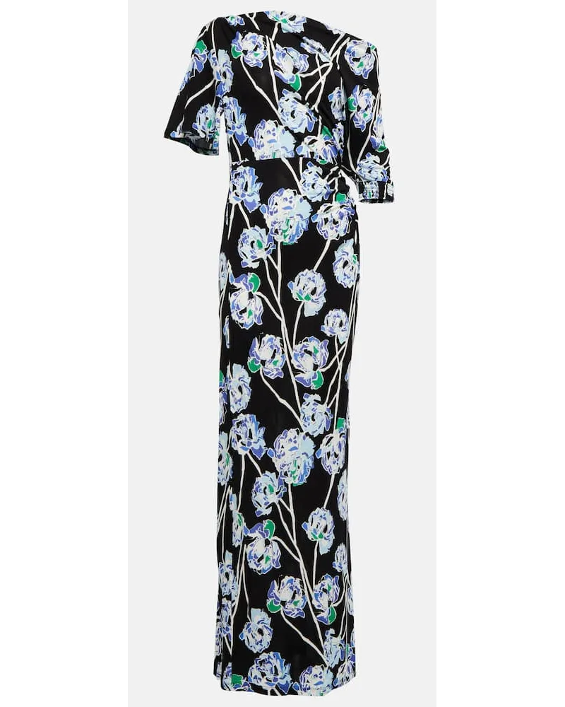 Diane von Furstenberg Bedrucktes Maxikleid Wittrock aus Jersey Multicolor