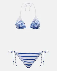 Jean Paul Gaultier Bedruckter Bikini Multicolor