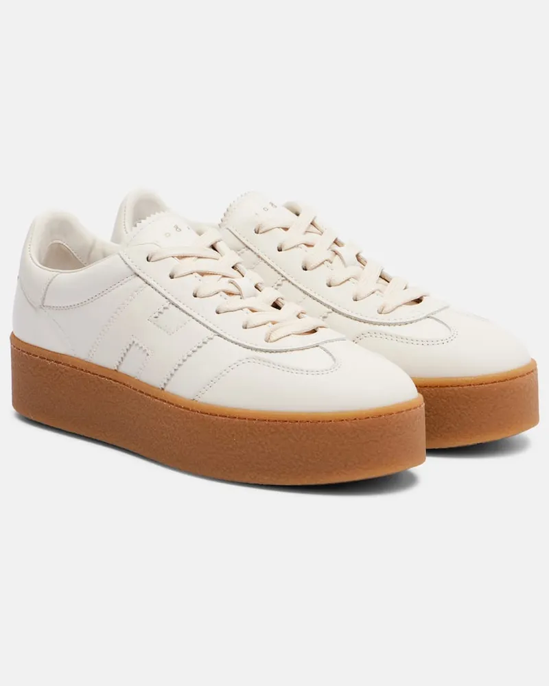 Hogan Sneakers H681 aus Leder Weiß