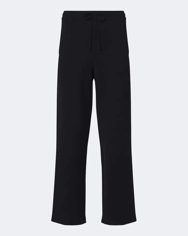 Fendi Jogginghose aus einem Kaschmirgemisch Schwarz