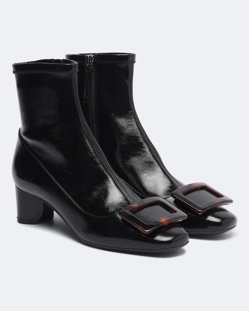 Roger Vivier Ankle Boots U Look Schwarz
