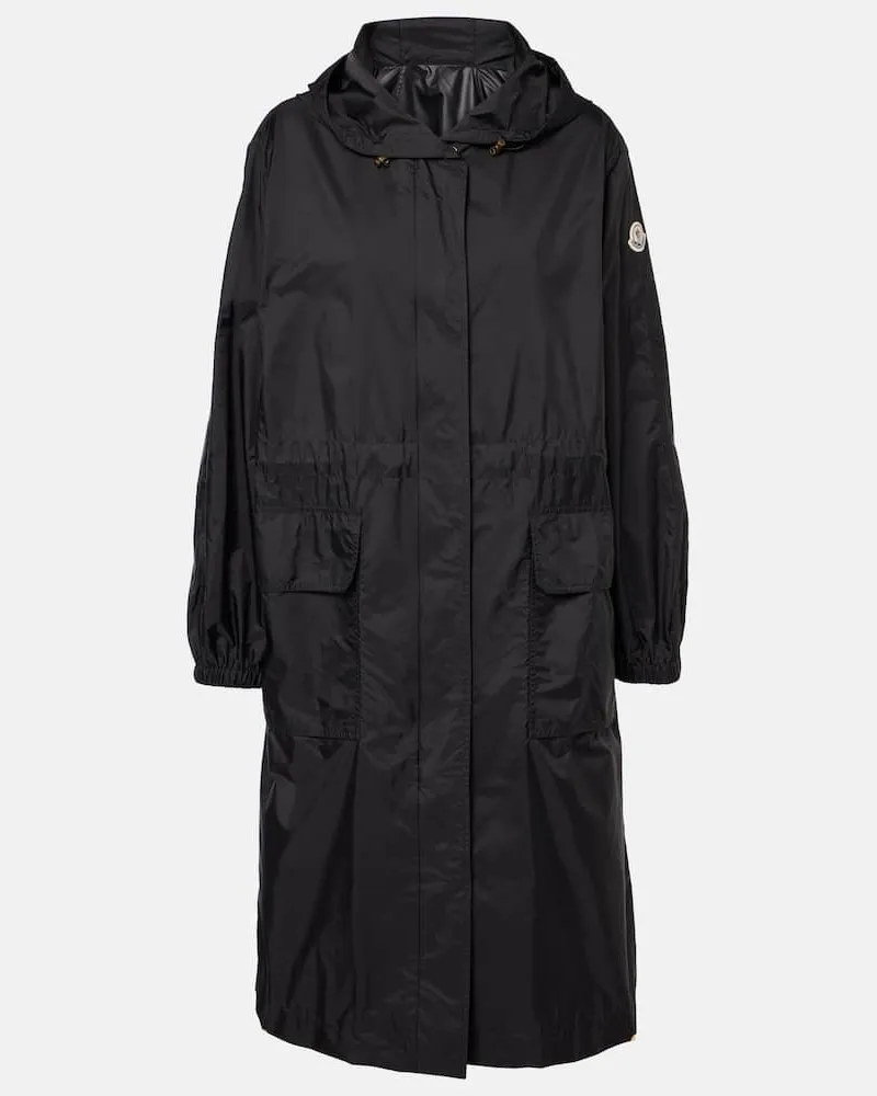 Moncler Regenmantel Hiengos Schwarz