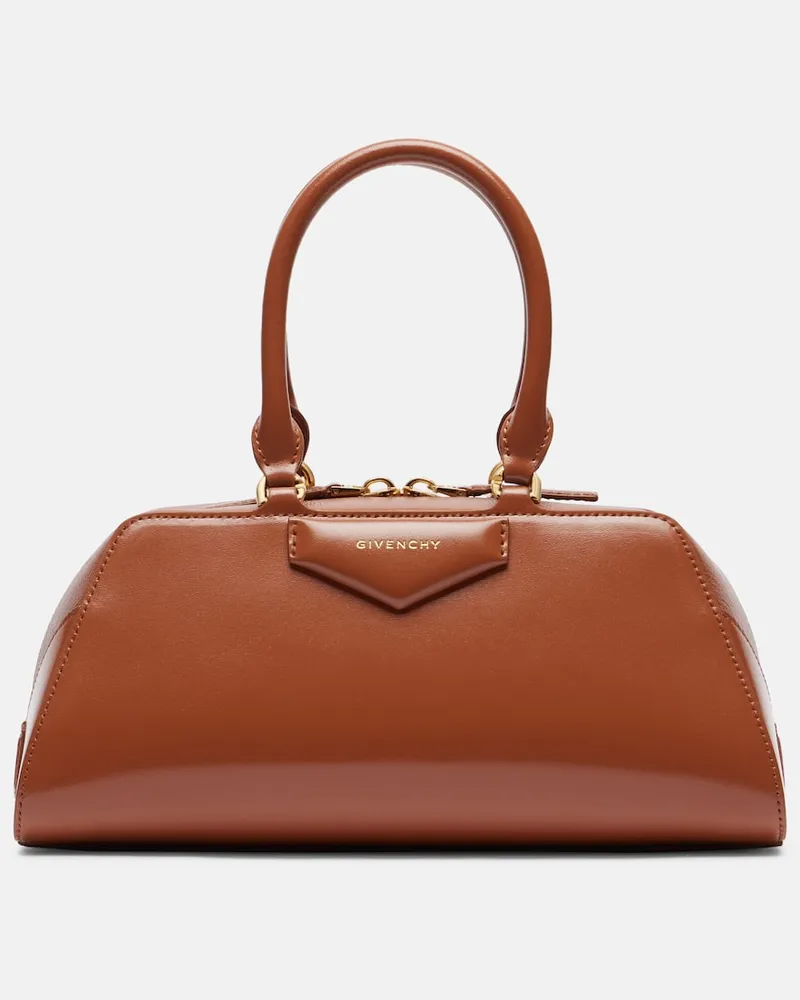 Givenchy Schultertasche Antigona Small aus Leder Braun