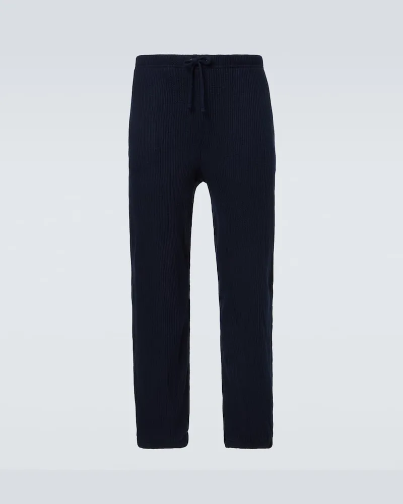 Ralph Lauren Gerade Hose Blau