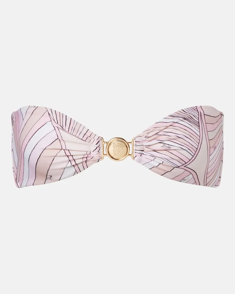 Emilio Pucci Bikini-Oberteil Iride Rosa