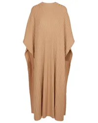 Gabriela Hearst Poncho Taos aus Wolle und Kaschmir Beige