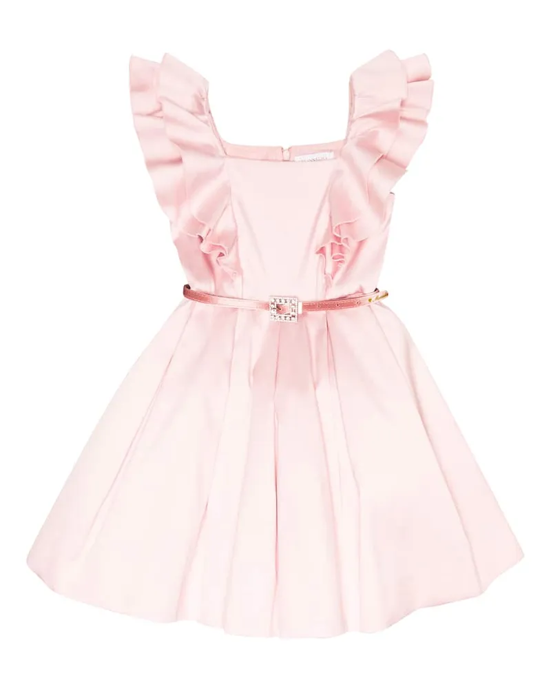 Monnalisa Kleid aus Faille Pink