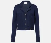 Cardigan aus Wolle und Baumwolle