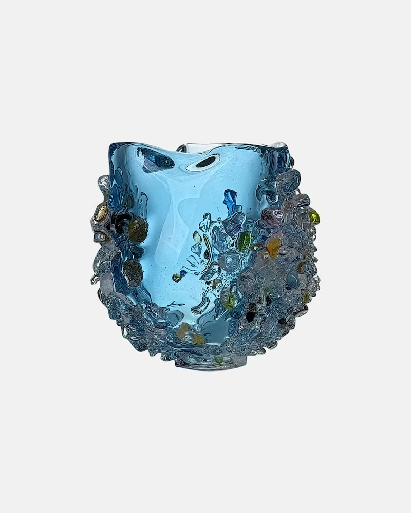 Alexa Lixfeld Vase Stardust Blau