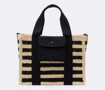 Henkeltasche Voyageur Mini aus Bast