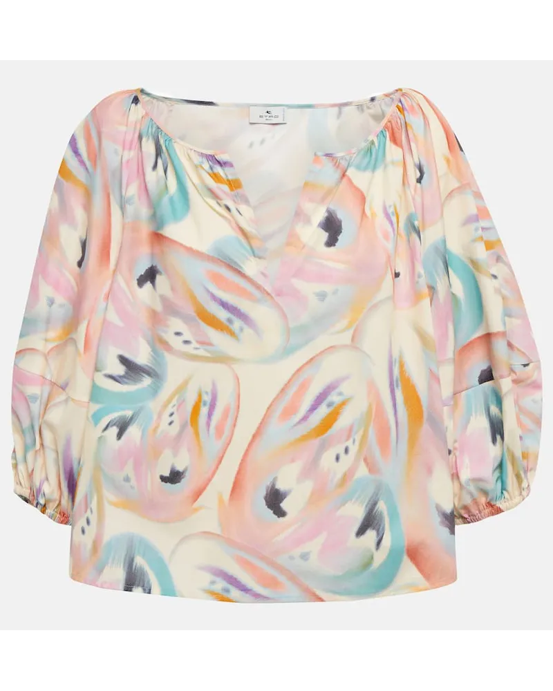 Etro Bedruckte Bluse Multicolor