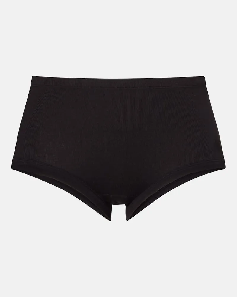 Calvin Klein Höschen Tyra aus einem Baumwollgemisch Schwarz