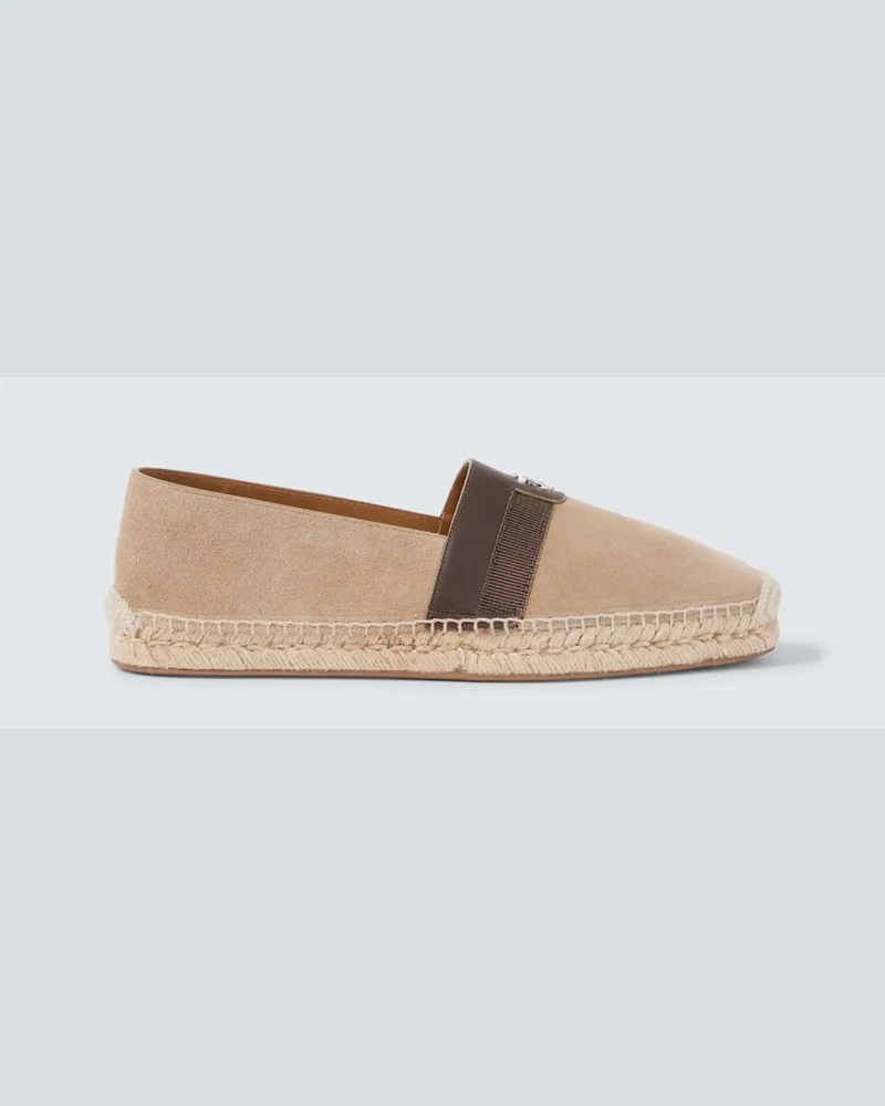 Christian Louboutin Espadrilles Alfarica aus Leder Beige