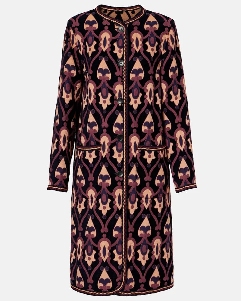 Etro Bedruckter Mantel Multicolor