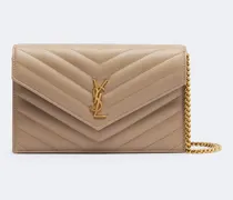 Portemonnaie mit Kettenriemen Envelope aus Leder