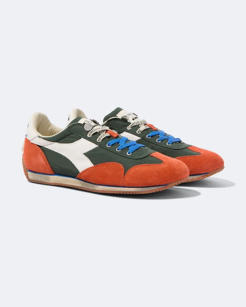 J.W.Anderson X Diadora Sneakers Equipe aus Leder Multicolor