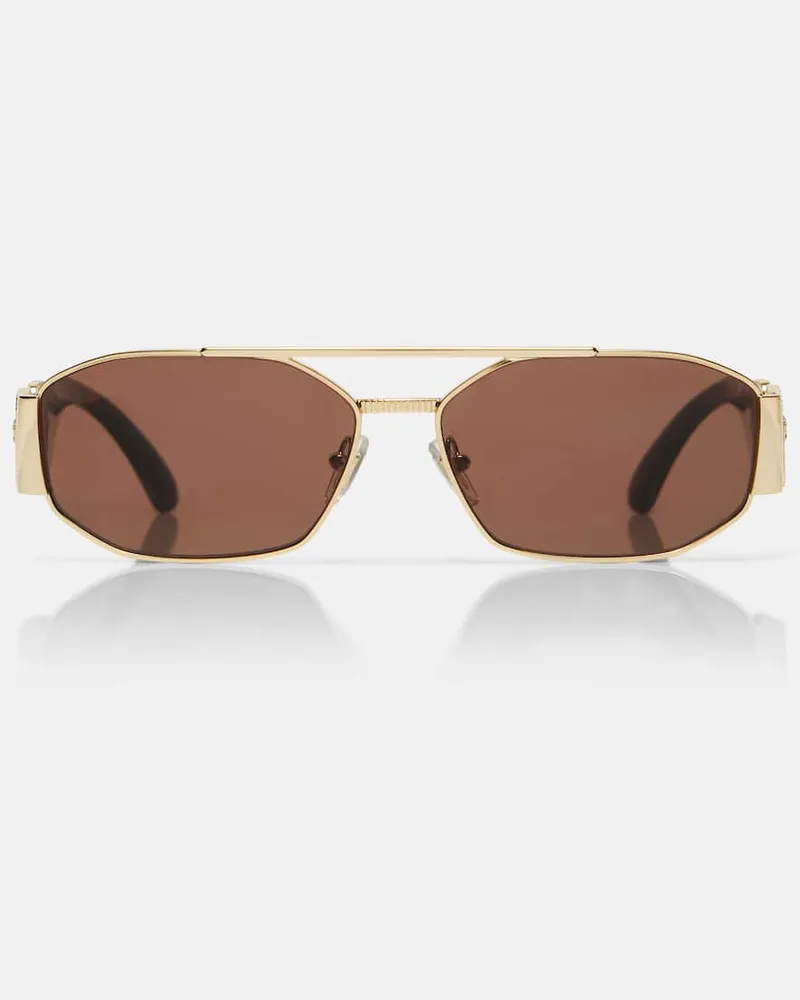 Versace Aviator-Sonnenbrille Versace VE2287 Braun
