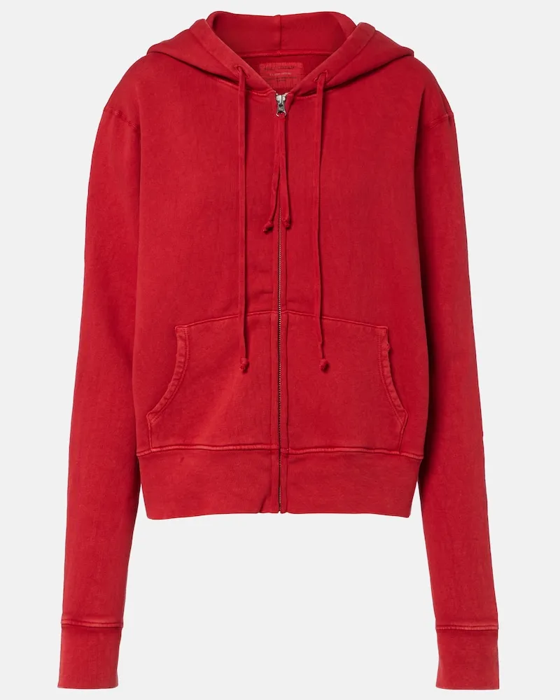 Nili Lotan Hoodie Callie aus Baumwolle Rot