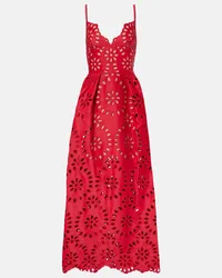 Elie Saab Robe aus Satin Rot