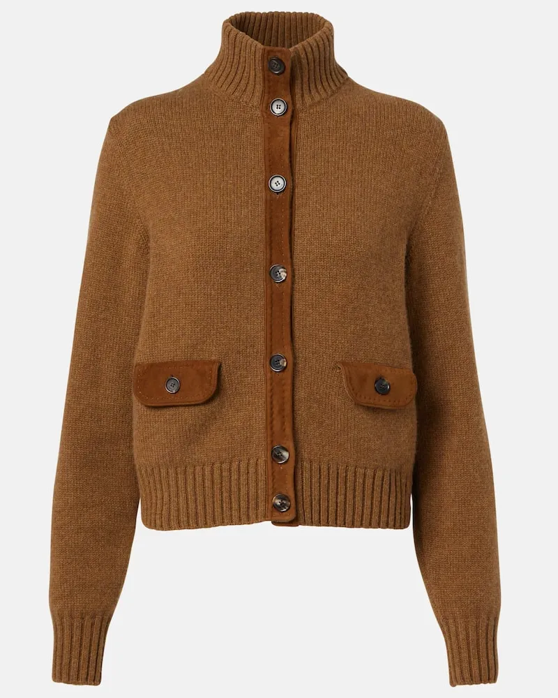 Loro Piana Jacke Parksville aus Kaschmir Braun