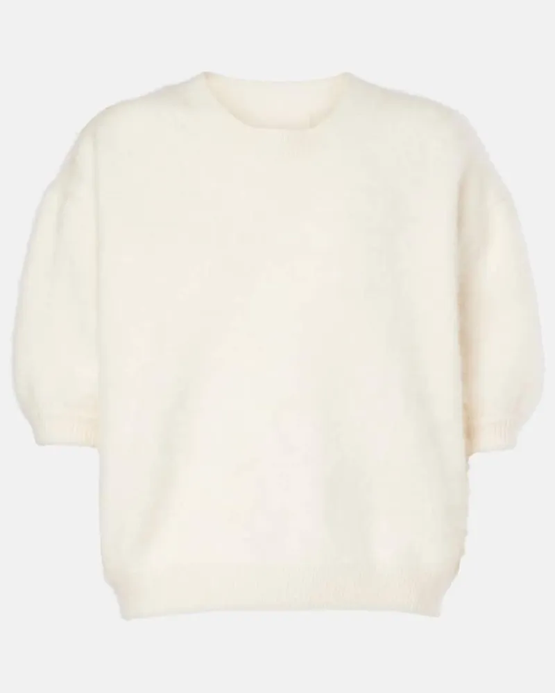 Lisa Yang Pullover Juniper aus Kaschmir Weiß