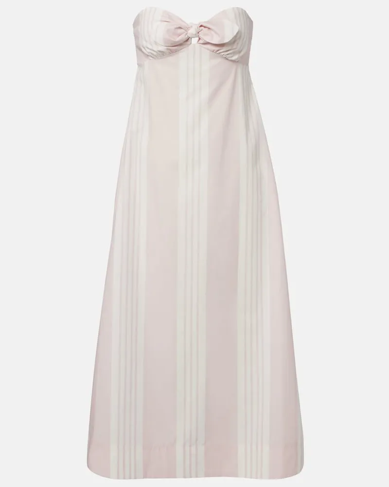 Posse Midikleid Rosie aus Baumwolle Rosa