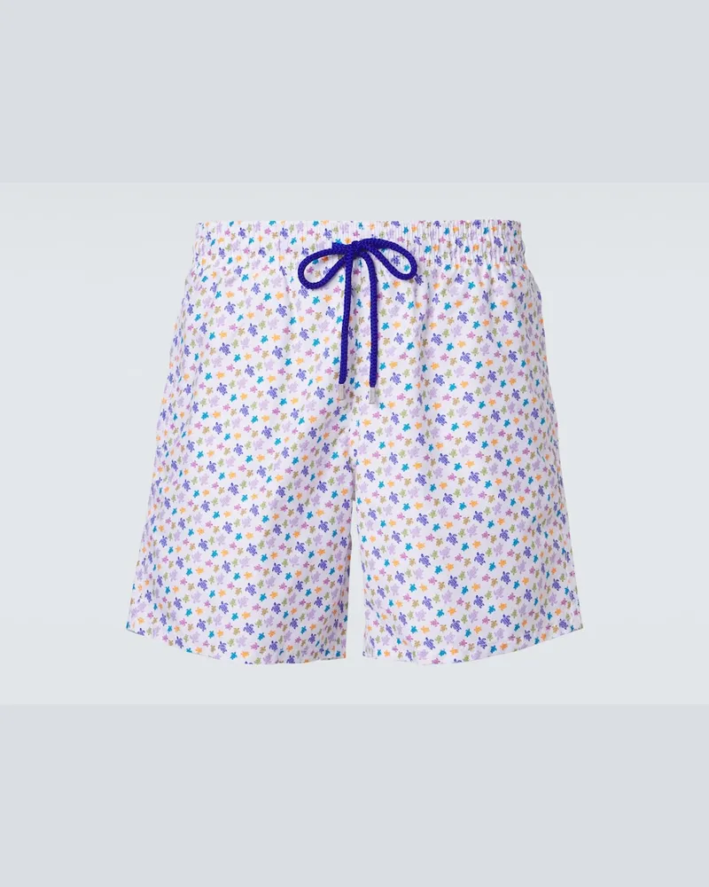 Vilebrequin Bedruckte Badeshorts Moorea Multicolor