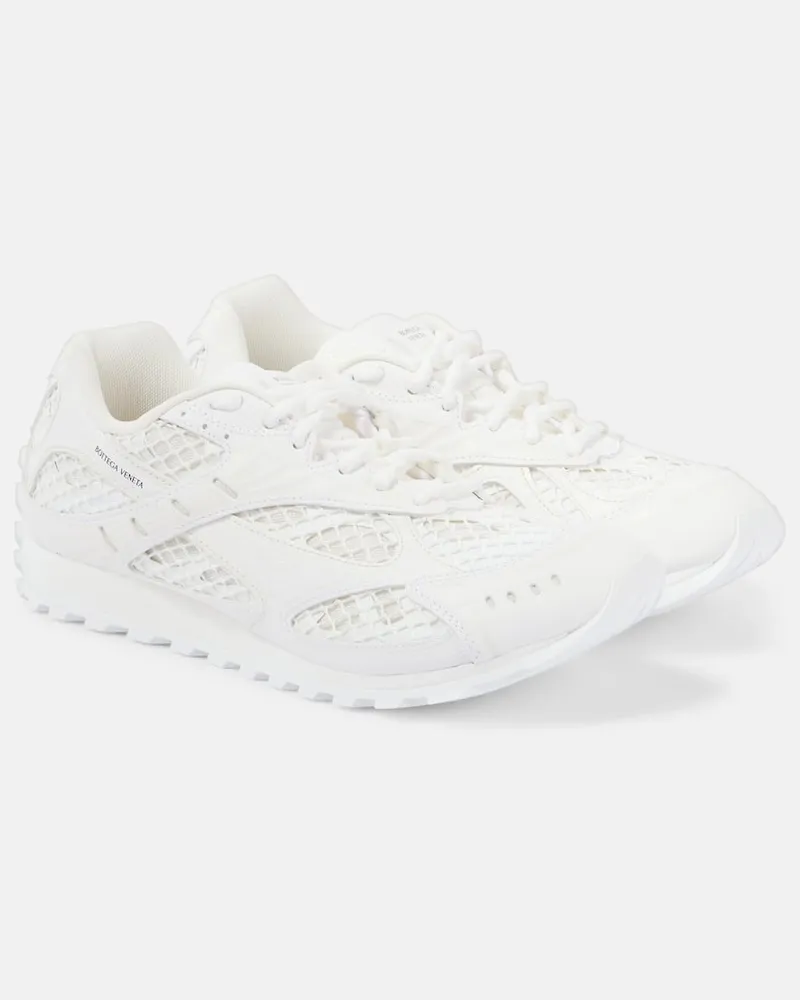 Bottega Veneta Sneakers Orbit aus Mesh Weiß