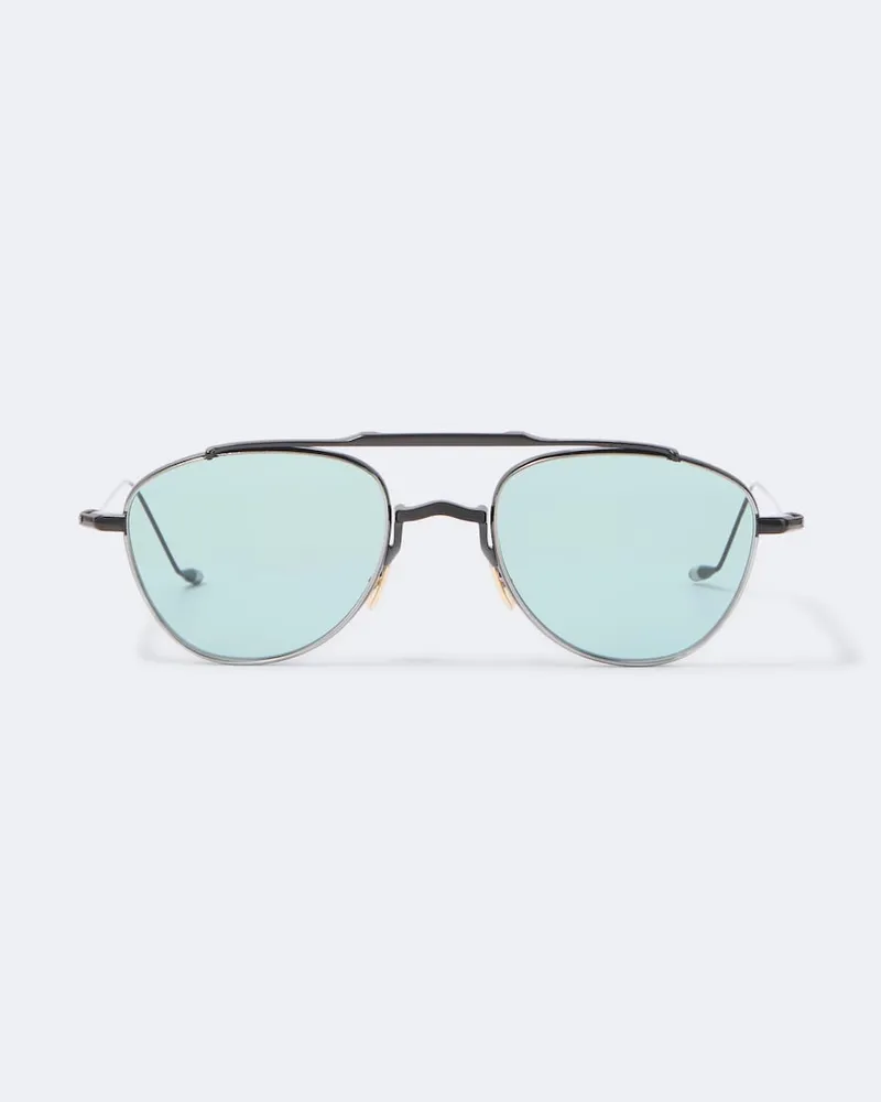 Jacques Marie Mage Aviator-Sonnenbrille Flynn Blau
