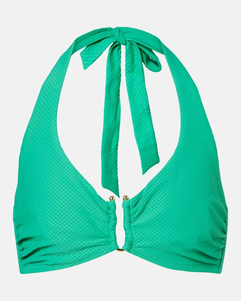 Heidi Klein Bikini-Oberteil Jade Grün