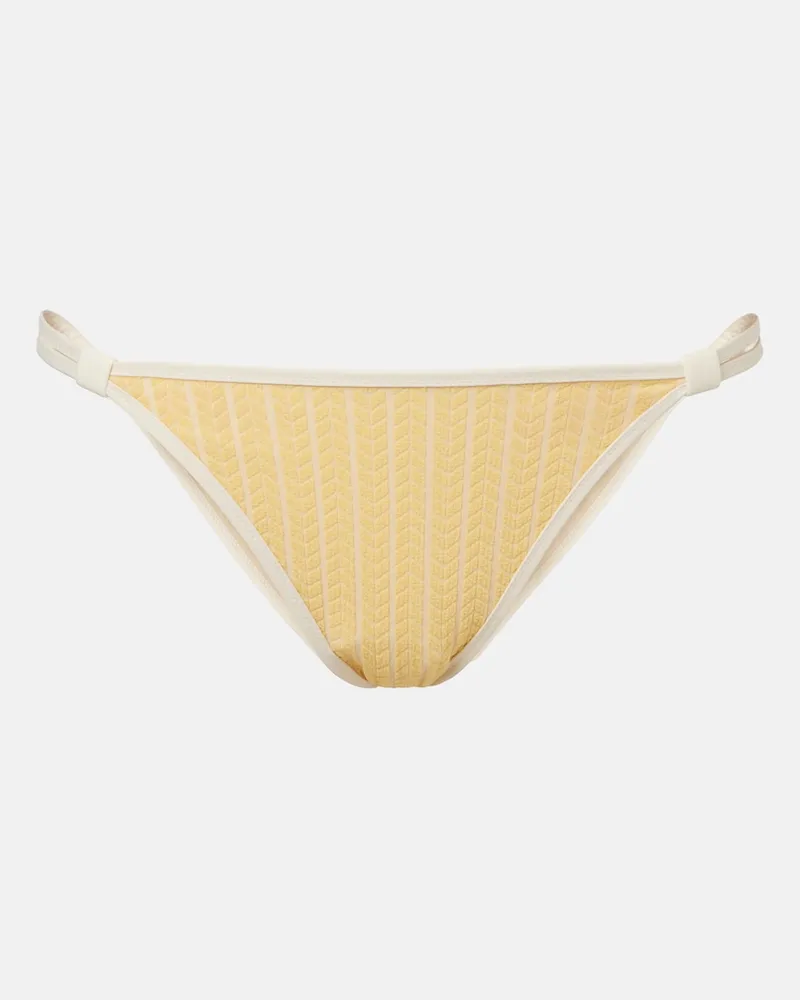 Eres Bikini-Höschen Suncreme Gelb