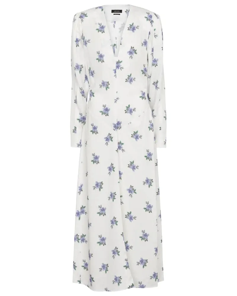 Isabel Marant Bedrucktes Midikleid Bagenia Multicolor