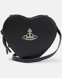 Vivienne Westwood Schultertasche Louise Small aus Leder Schwarz