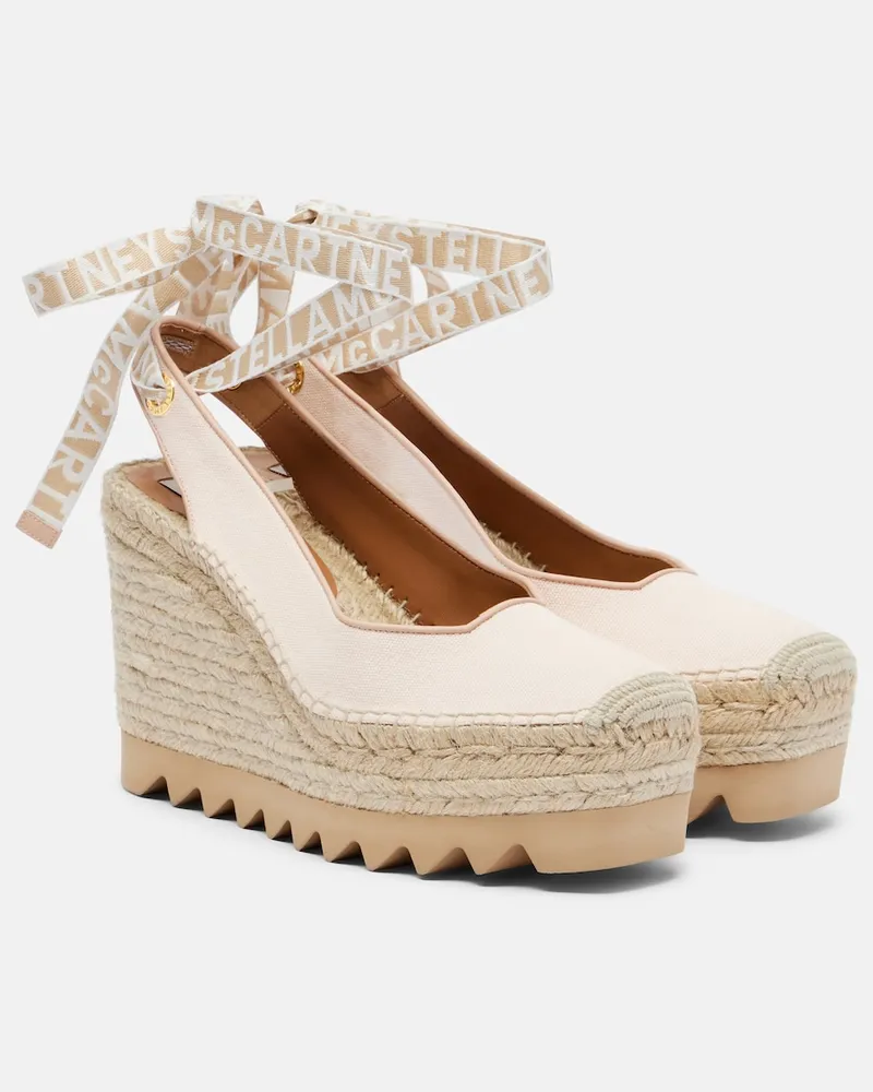 Stella McCartney Espadrille-Sandalen Gaia Rosa