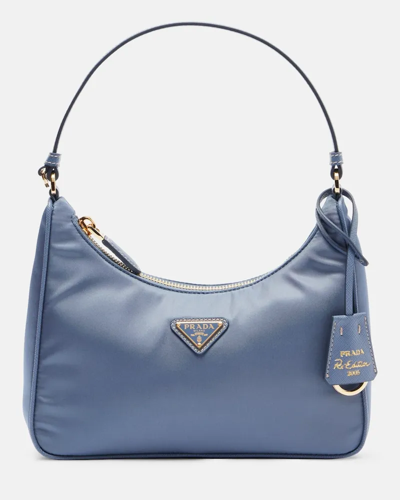 Prada Schultertasche Prada Re-Edition 2005 Mini Blau