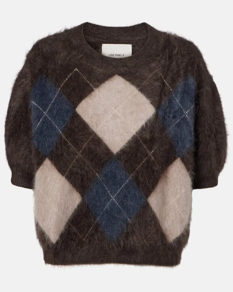 Lisa Yang Pullover Juniper aus Kaschmir Braun