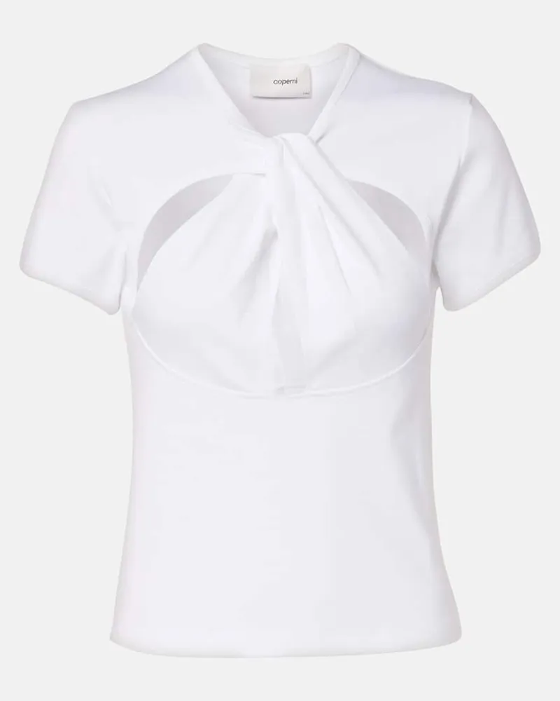COPERNI T-Shirt aus Baumwolle Weiß