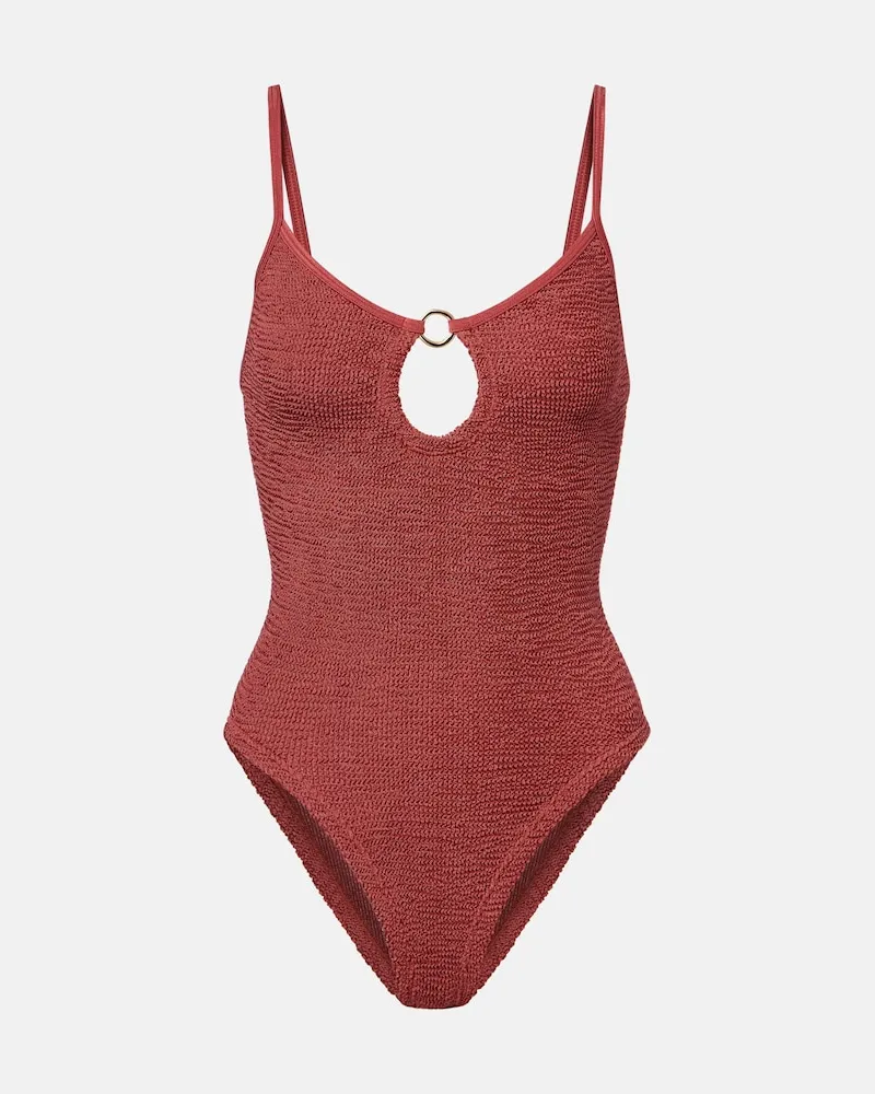 Hunza G Badeanzug Toni Rosa