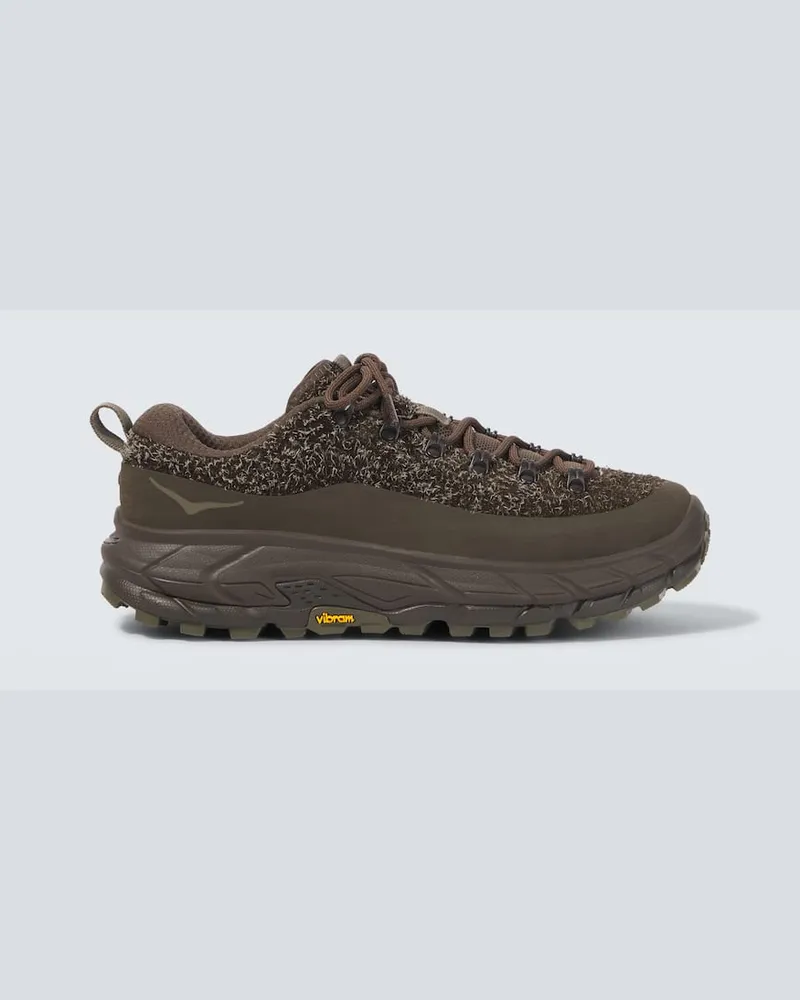 HOKA ONE ONE Sneakers Tor Summit aus Leder Braun