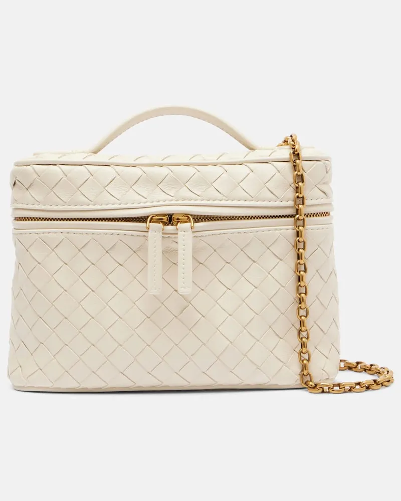 Bottega Veneta Schultertasche Bang Bang aus Leder Beige