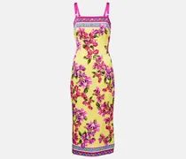 Midikleid Taormina aus einem Seidengemisch