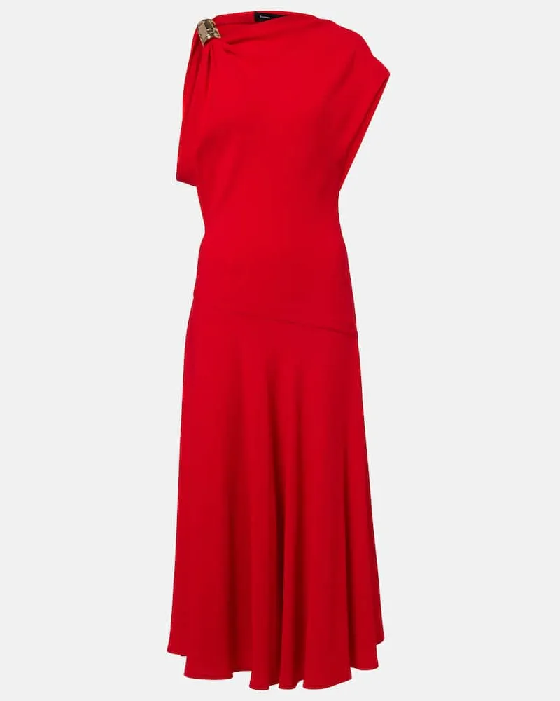 Proenza Schouler Maxikleid Rue aus Crêpe Rot