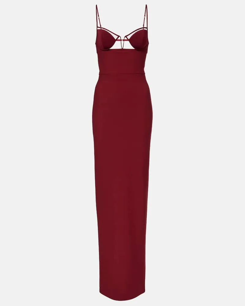 Nensi Dojaka Robe Burgund