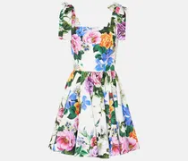 Minikleid aus Baumwollpopeline