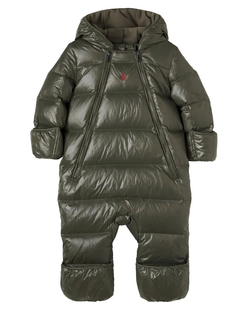 Ralph Lauren Baby Schneeanzug Grün