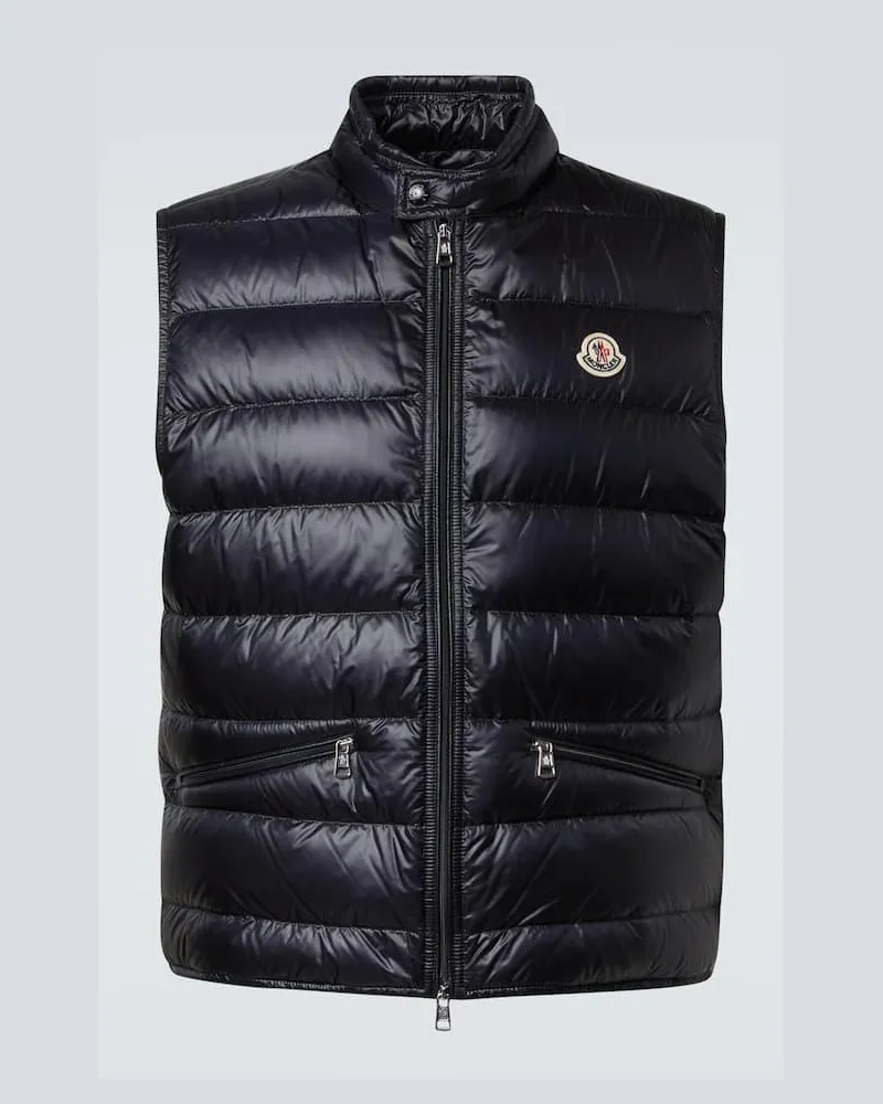 Moncler Daunenweste Gui Blau